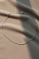 Collier barre horizontale // 2 tons