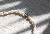 DERNIERS EXEMPLAIRES // Collier de perles riz + boules // Doré