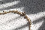 DERNIERS EXEMPLAIRES // Collier de perles riz + boules // Doré