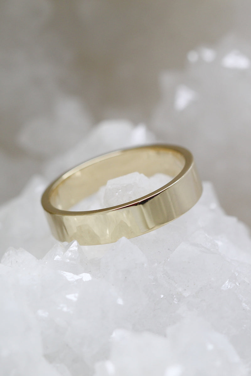 Jonc ELLIOT // 5 mm // Or 14K