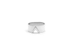 DERNIÈRE CHANCE // Bague Jonc triangle // Argent