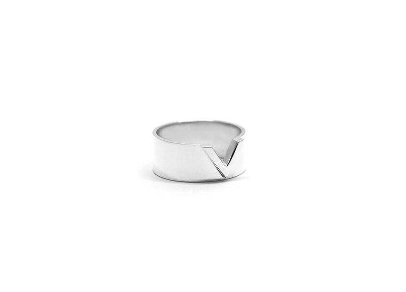 DERNIÈRE CHANCE // Bague Jonc triangle // Argent