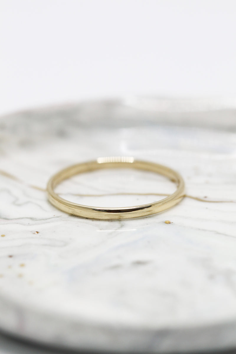 Jonc FÉLIX // 2 mm // Or 14K