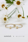 Bague mini marguerite // Or 10k