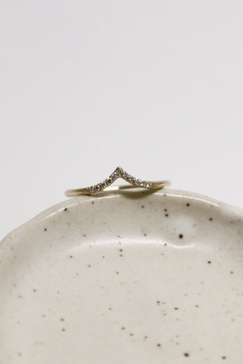 ROMY ring // Diamond pavé