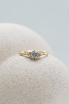 READY TO SHIP // TALIA Salt & Light Gray Pepper Diamonds 0.48ct