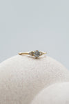 READY TO SHIP // TALIA Salt & Light Gray Pepper Diamonds 0.48ct