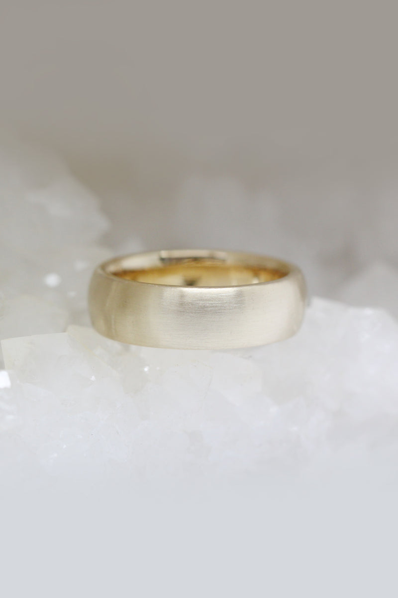 THEO band // 7 mm // 14K Gold