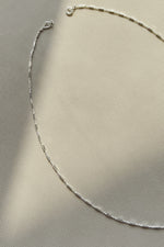 Collier barre horizontale // Argent
