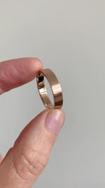 Jonc ELLIOT // 5 mm // Or 14K