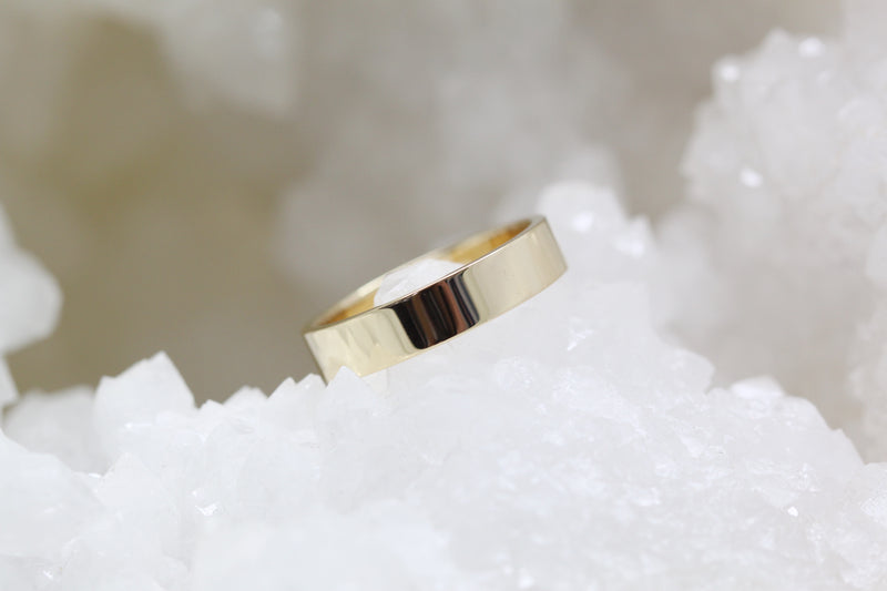 Jonc ELLIOT // 5 mm // Or 14K