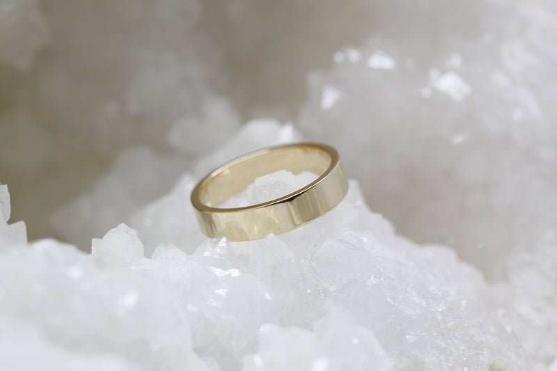 Jonc ELLIOT // 5 mm // Or 14K