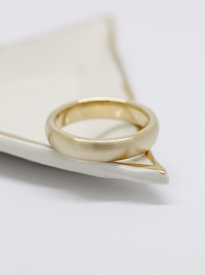 Jonc THÉO // 5 mm // Or 14K