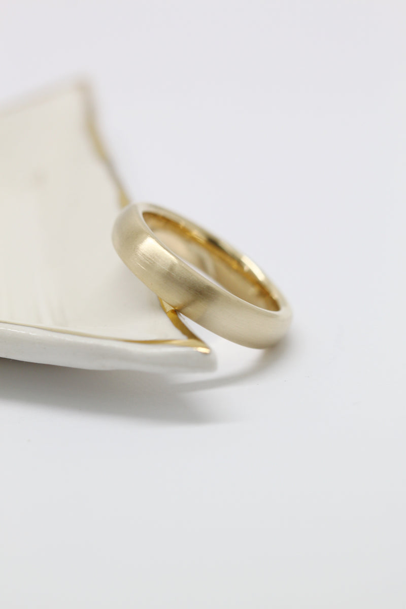 Jonc THÉO // 5 mm // Or 14K