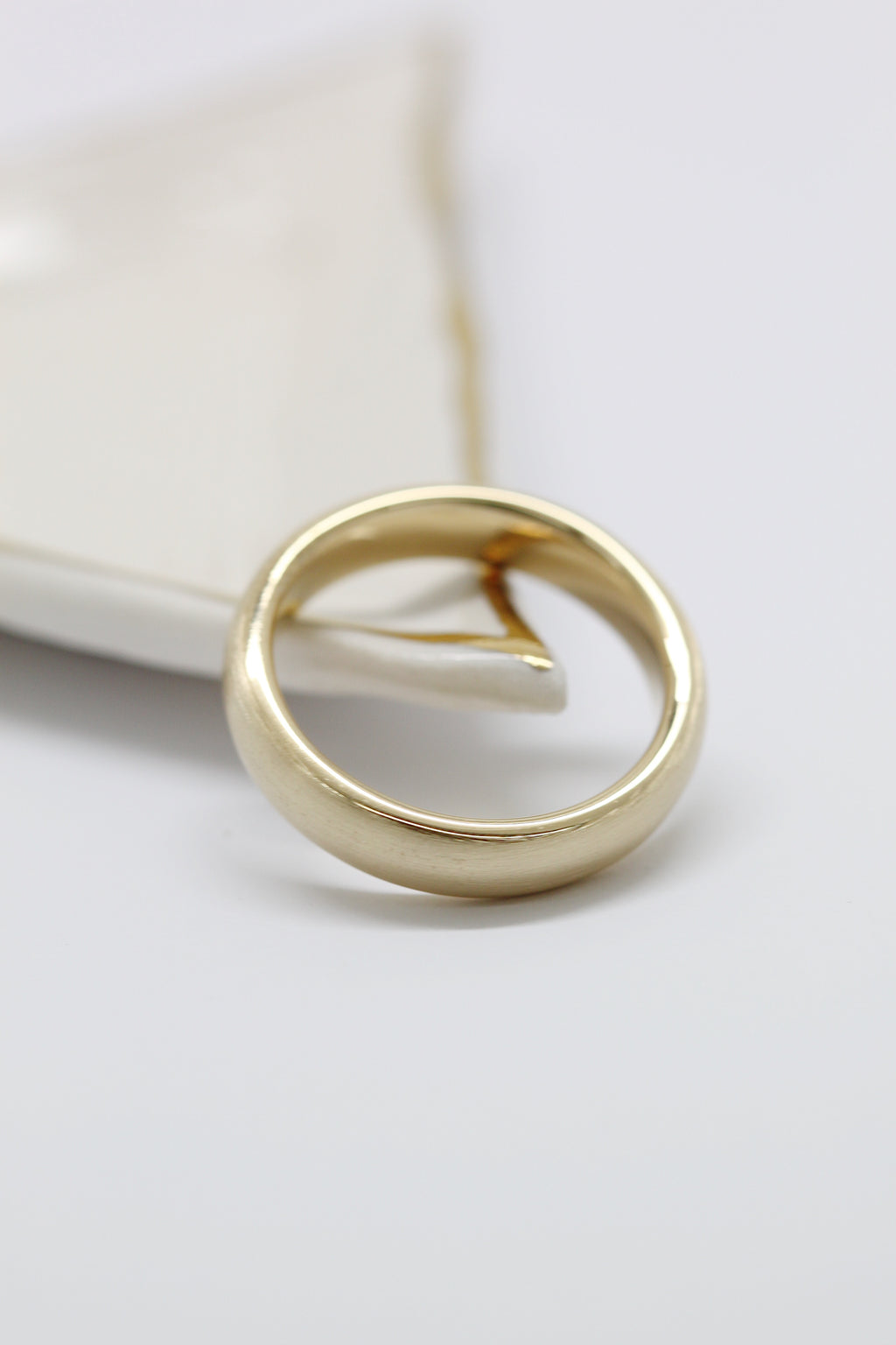 Jonc THÉO // 5 mm // Or 14K