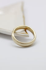 Jonc THÉO // 5 mm // Or 14K