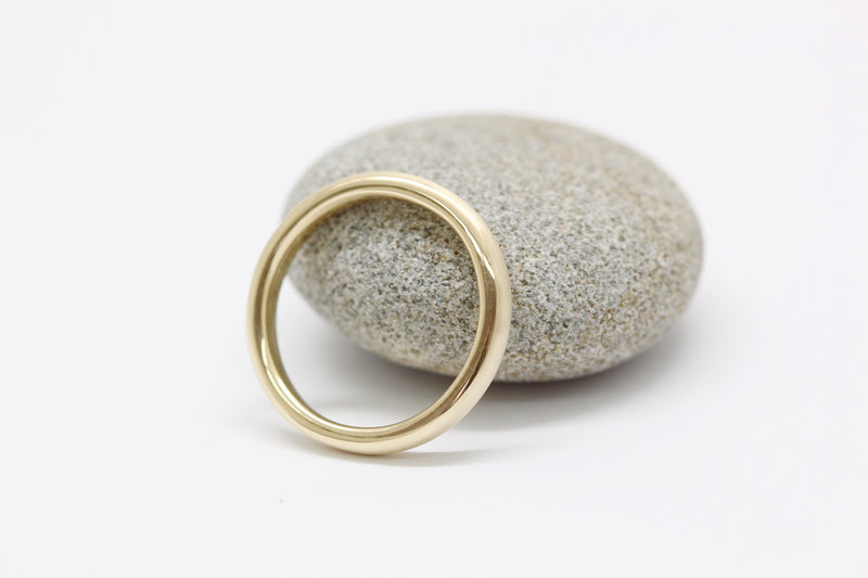 Jonc THÉO // 3 mm // Or 14K