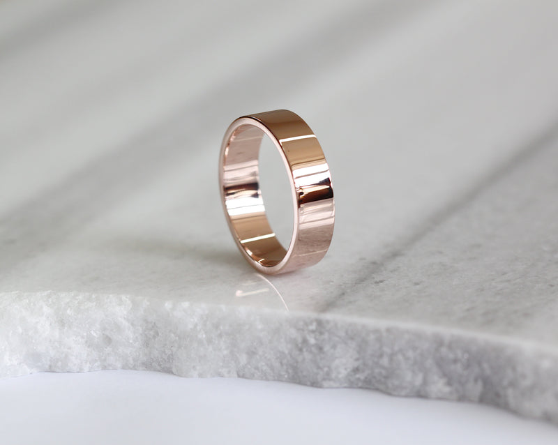 Jonc ELLIOT // 6 mm // Or 14K
