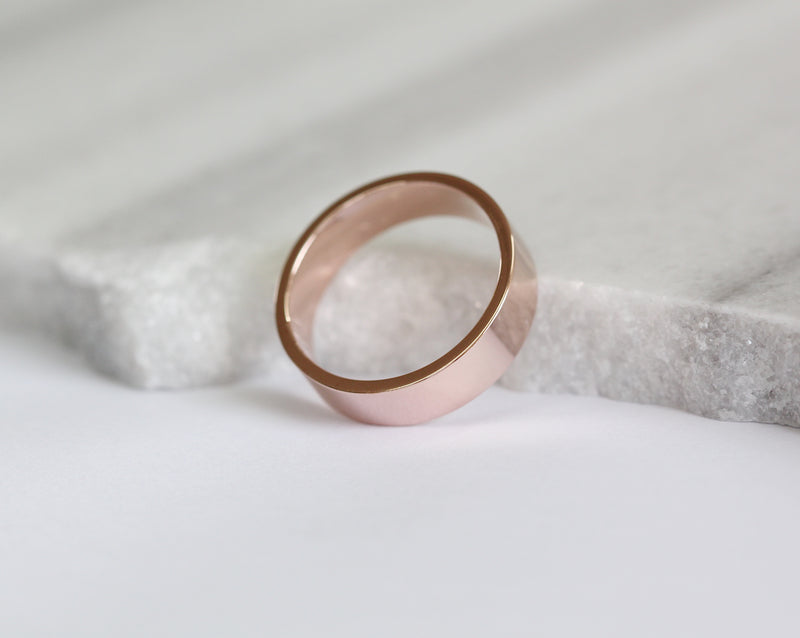 Jonc ELLIOT // 6 mm // Or 14K