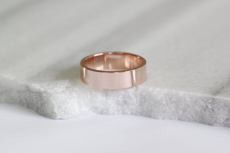 Jonc ELLIOT // 6 mm // Or 14K