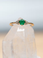 TALIA Ring // Emerald