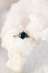 TALIA Ring // Australian Teal Sapphire 1.10ct