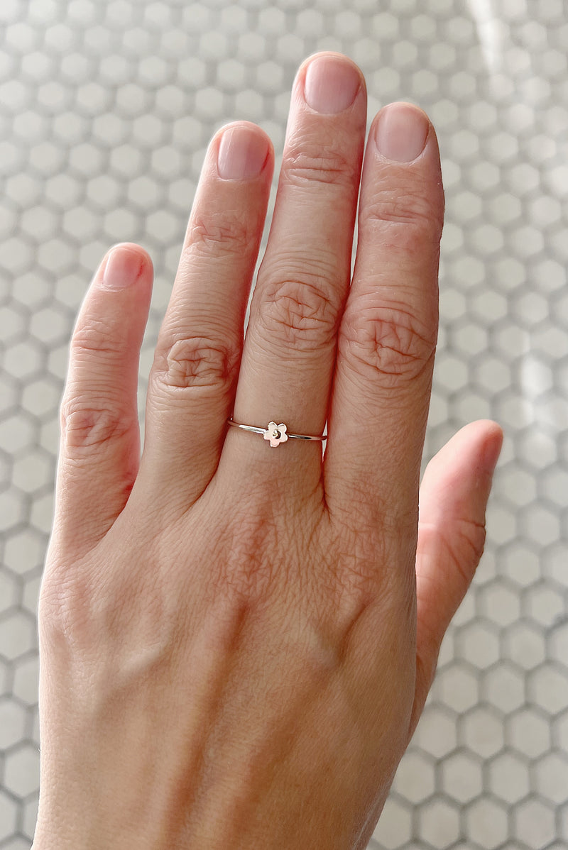 IMPARFAIT // Bague marguerite // 2 tons