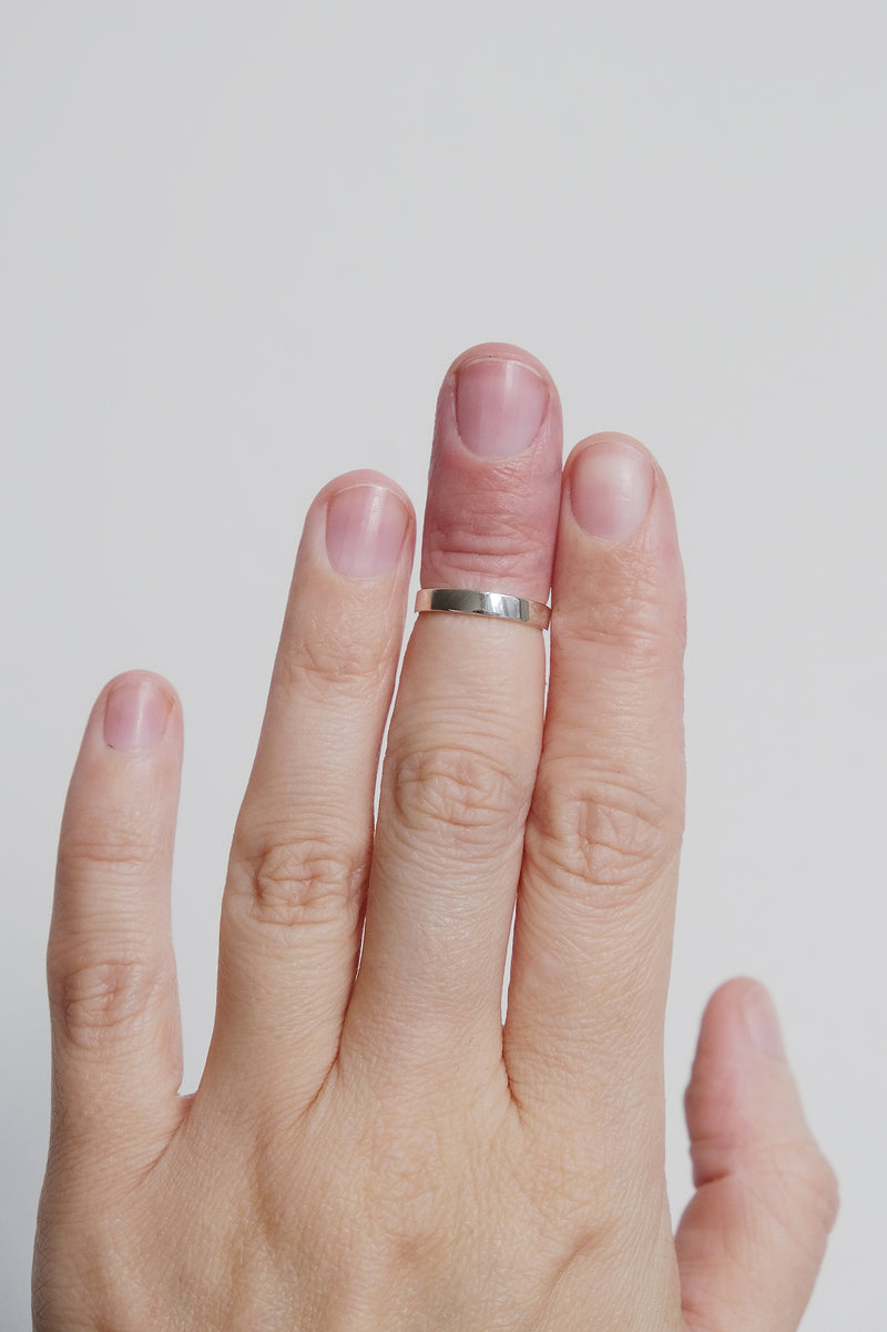 ÉCHANTILLON // Bague Jonc 3 mm // Argent