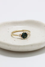 TALIA Ring // Australian Teal Sapphire 1.10ct