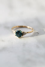 TALIA Ring // Australian Teal Sapphire 1.10ct