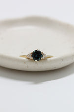 TALIA Ring // Australian Teal Sapphire 1.10ct