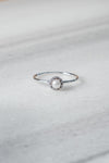 ÉCHANTILLON // Bague EVA // Argent + CZ + Perle