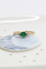 TALIA Ring // Emerald